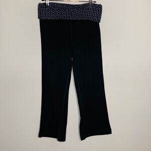 ALO Yoga Black Cropped Pants Womens Size S